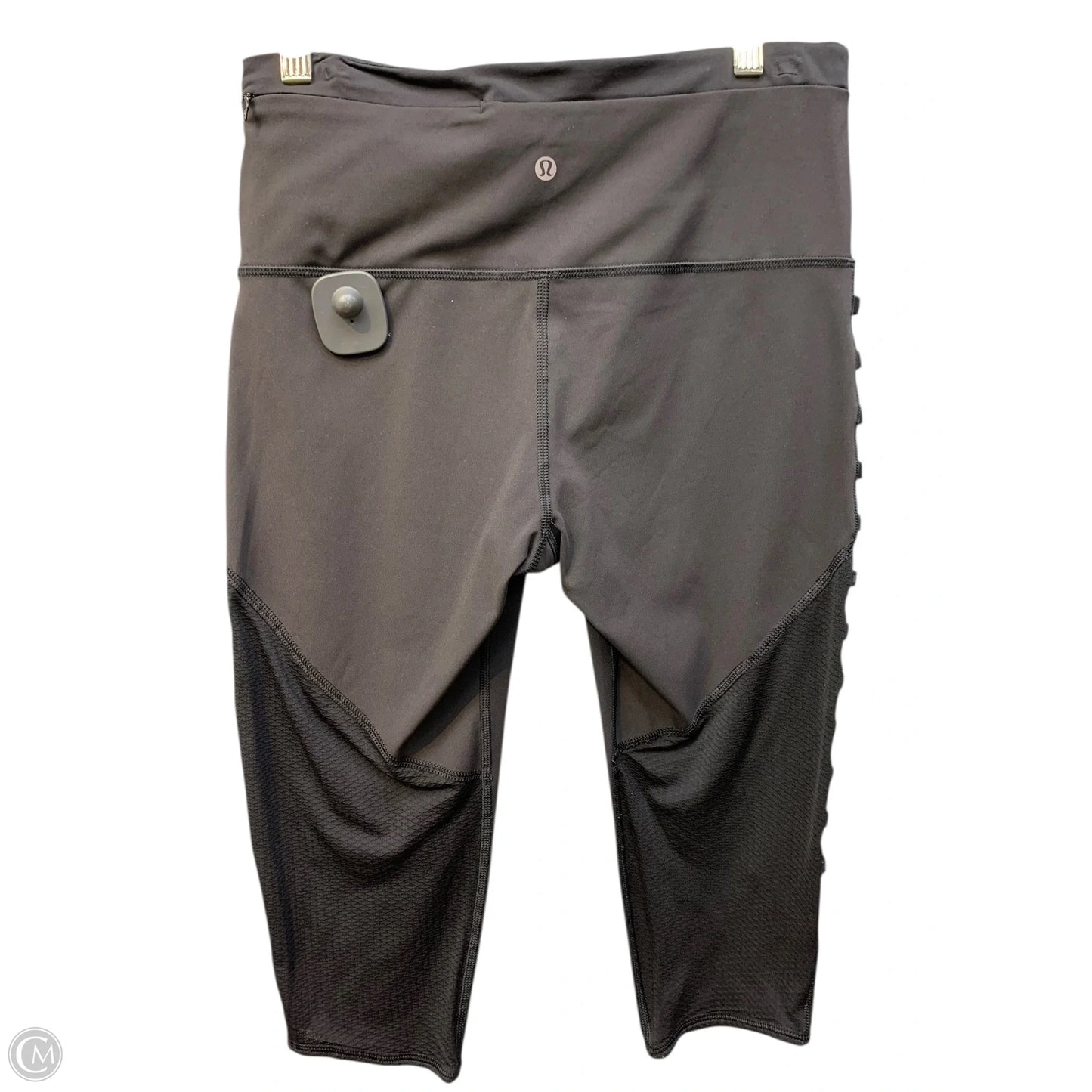 Athletic Capris By Lululemon In Black, Size: 8