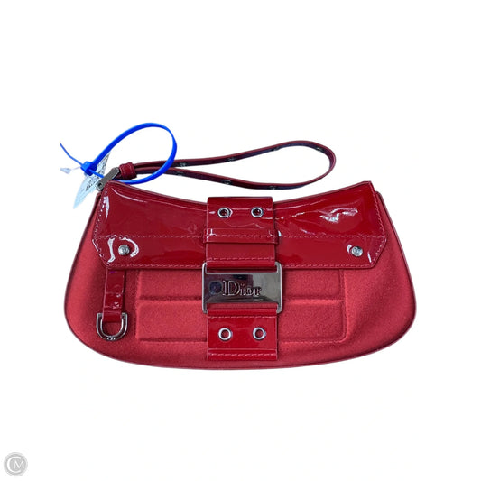 Wristlet Luxury Designer By Dior, Size: Small