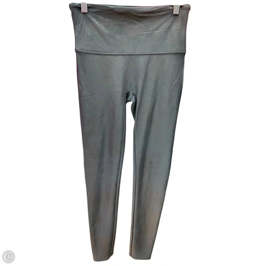 Athletic Leggings By Spanx In Black, Size: L