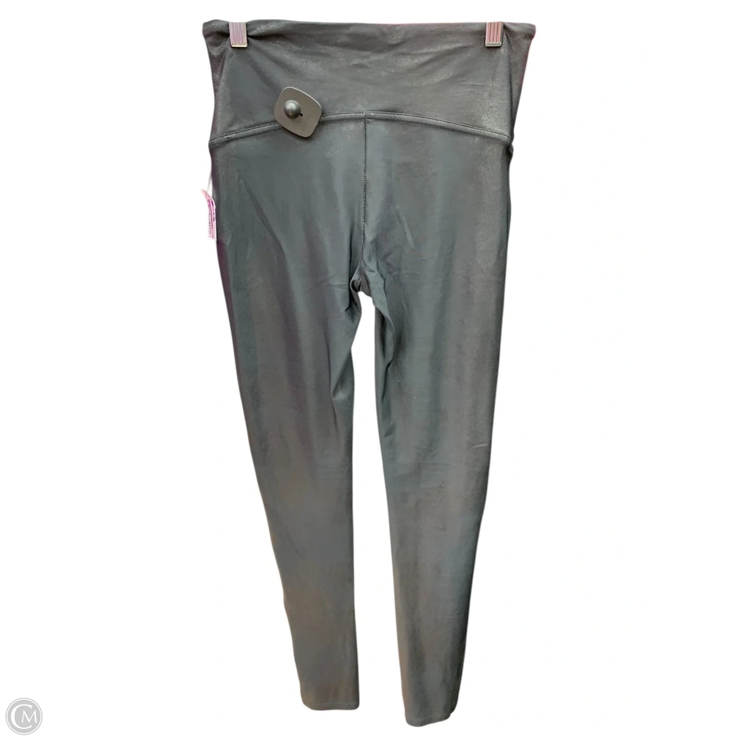 Athletic Leggings By Spanx In Black, Size: L