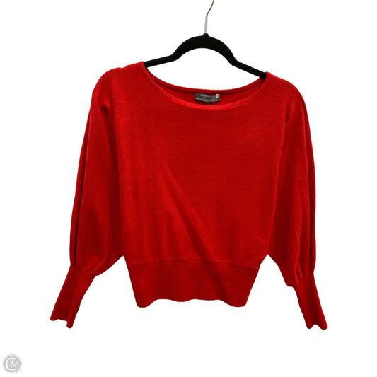 Sweater By Anthropologie In Red, Size: Xs