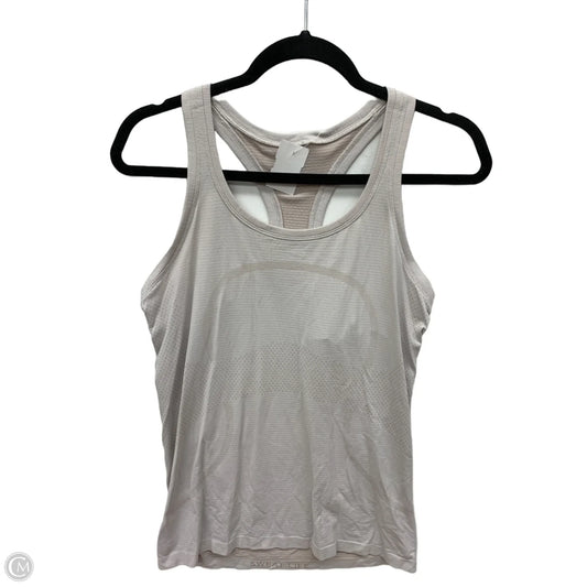 Athletic Tank Top By Lululemon In Pink, Size: L