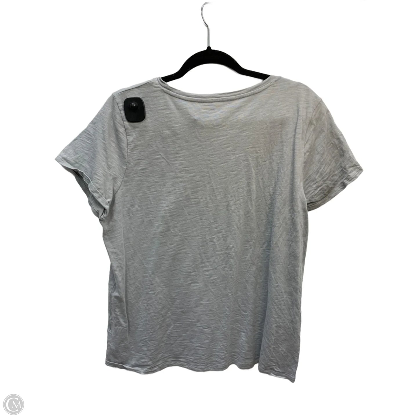 Top Short Sleeve By Lc Lauren Conrad In Grey, Size: Xl