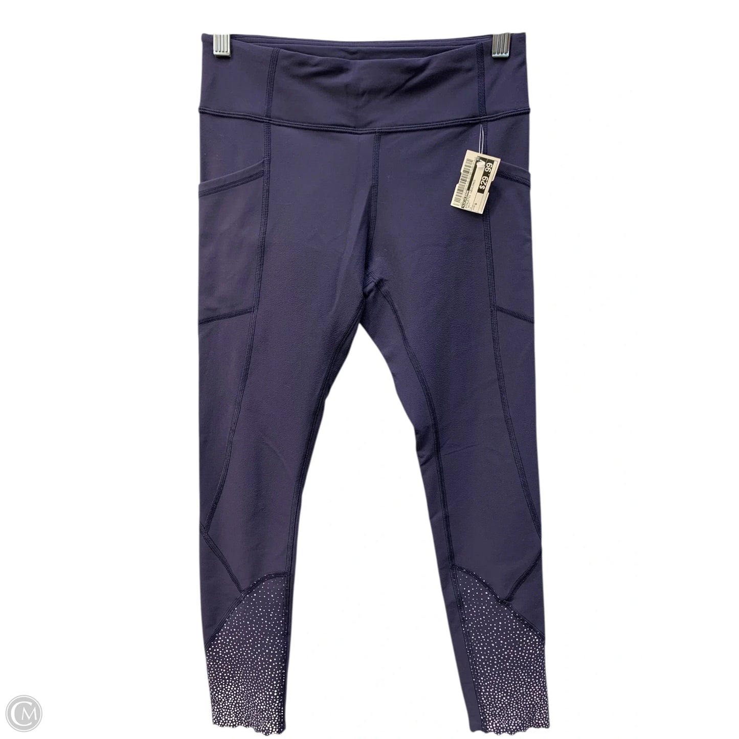 Athletic Leggings By Lululemon In Navy, Size: 6