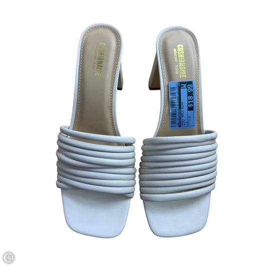 Shoes Heels Block By Cushionaire In White, Size: 7.5