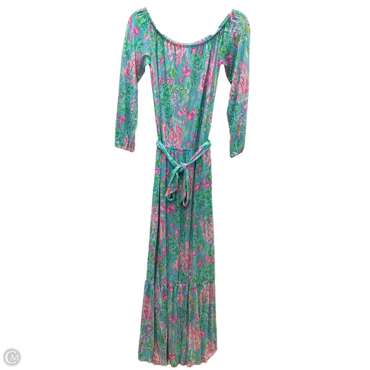 Dress Designer By Lilly Pulitzer In Blue, Size: Xs