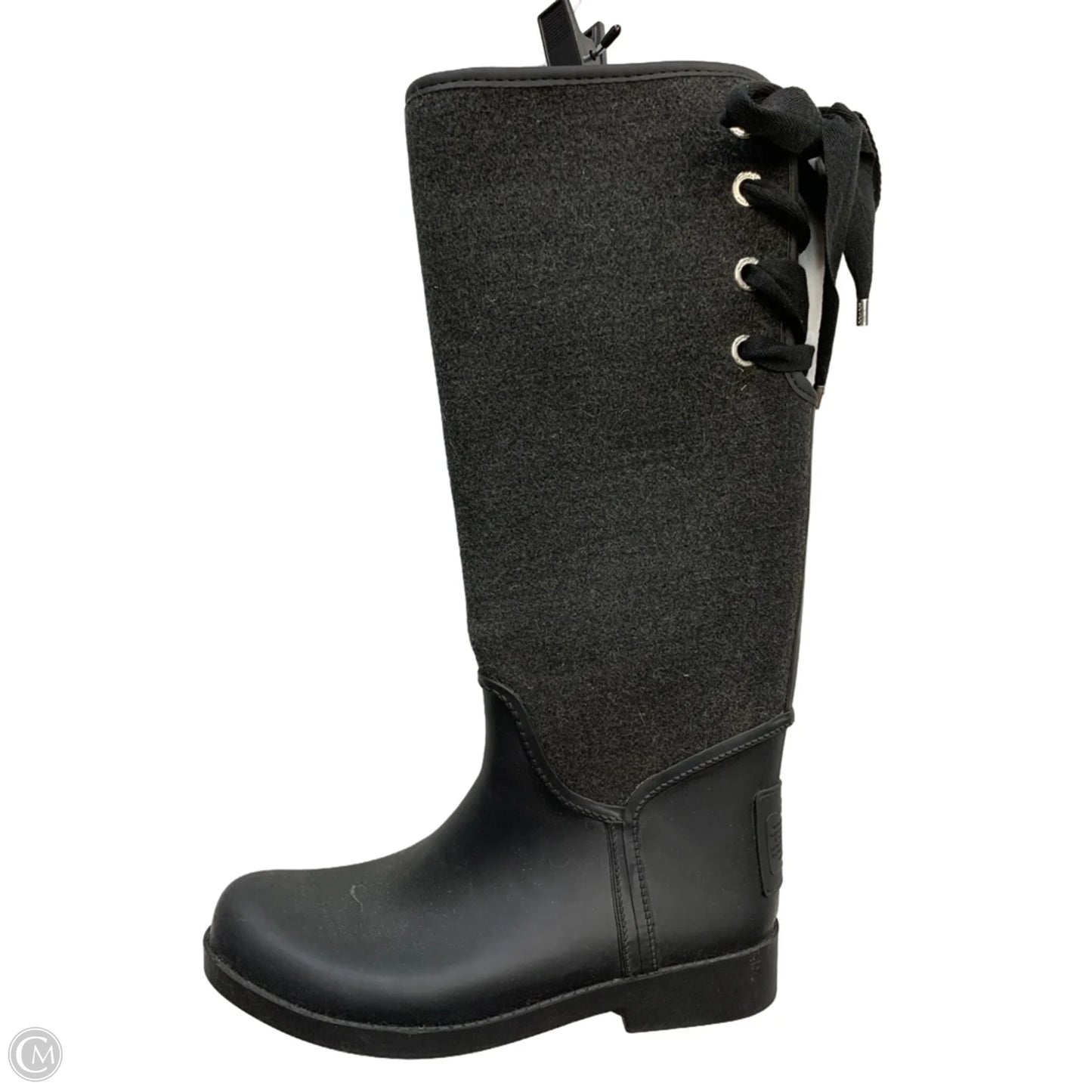 Boots Designer By Coach In Black, Size: 8