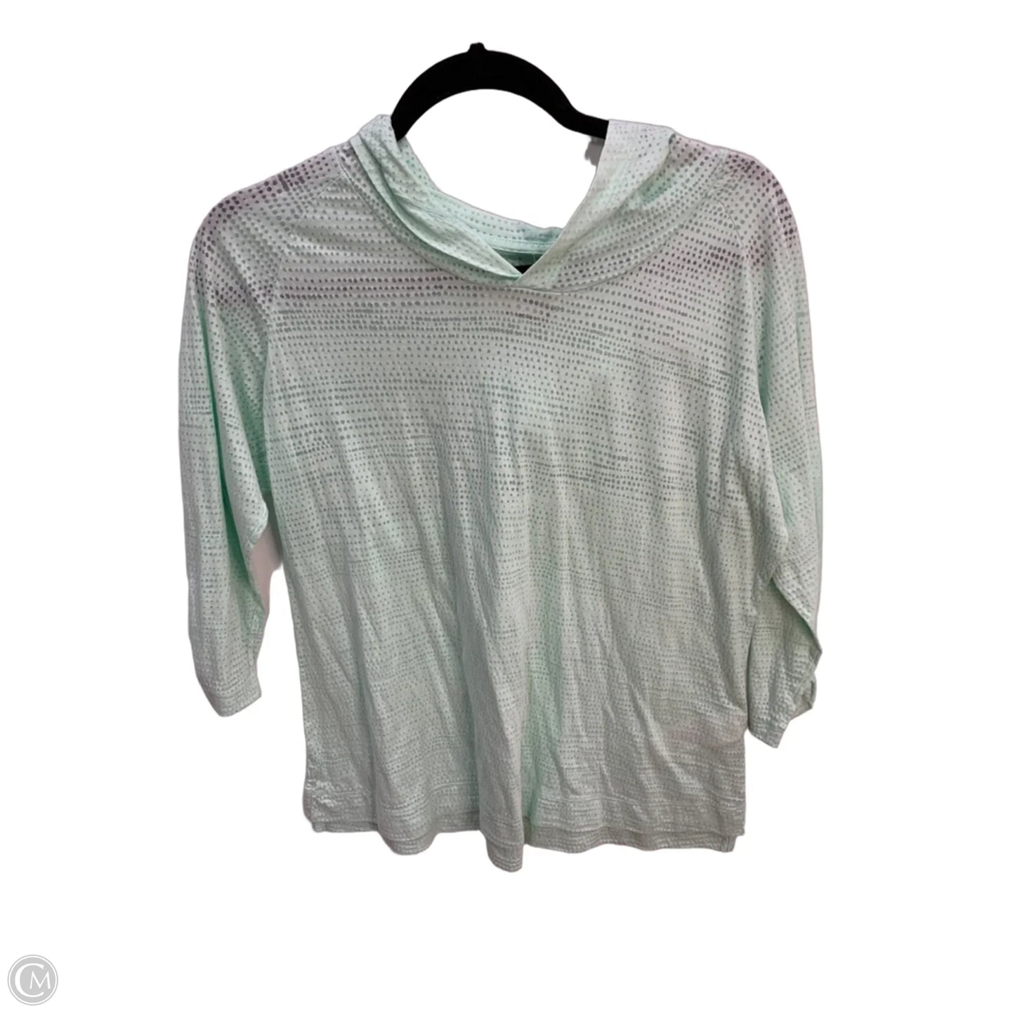 Top Long Sleeve By Columbia In Green, Size: L