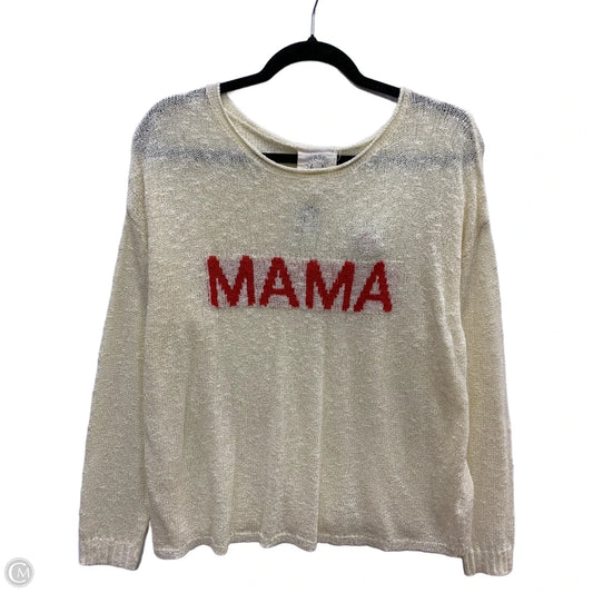 Sweater By Fantastic Fawn In Beige, Size: S