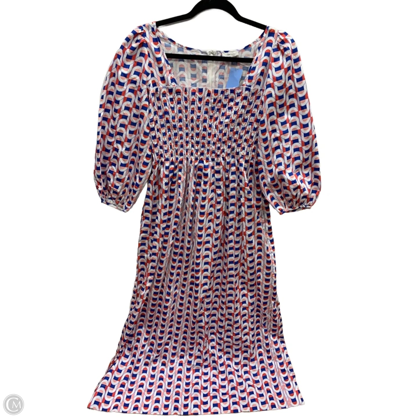 Dress Casual Maxi By Tyler Boe In Blue & Red, Size: S