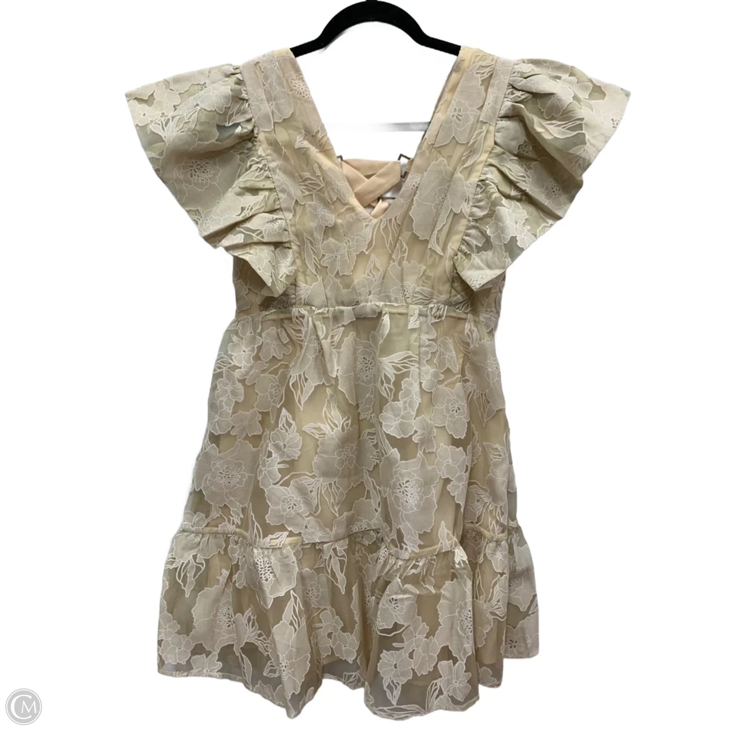 Dress Party Short By Tcec In Beige, Size: M
