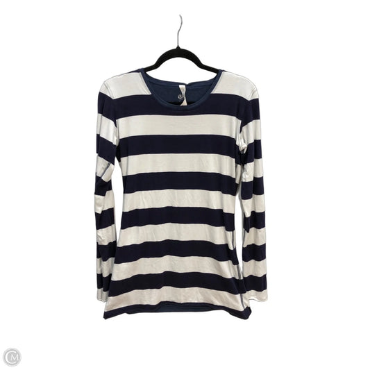 Top Long Sleeve By Lululemon In Striped Pattern, Size: 8