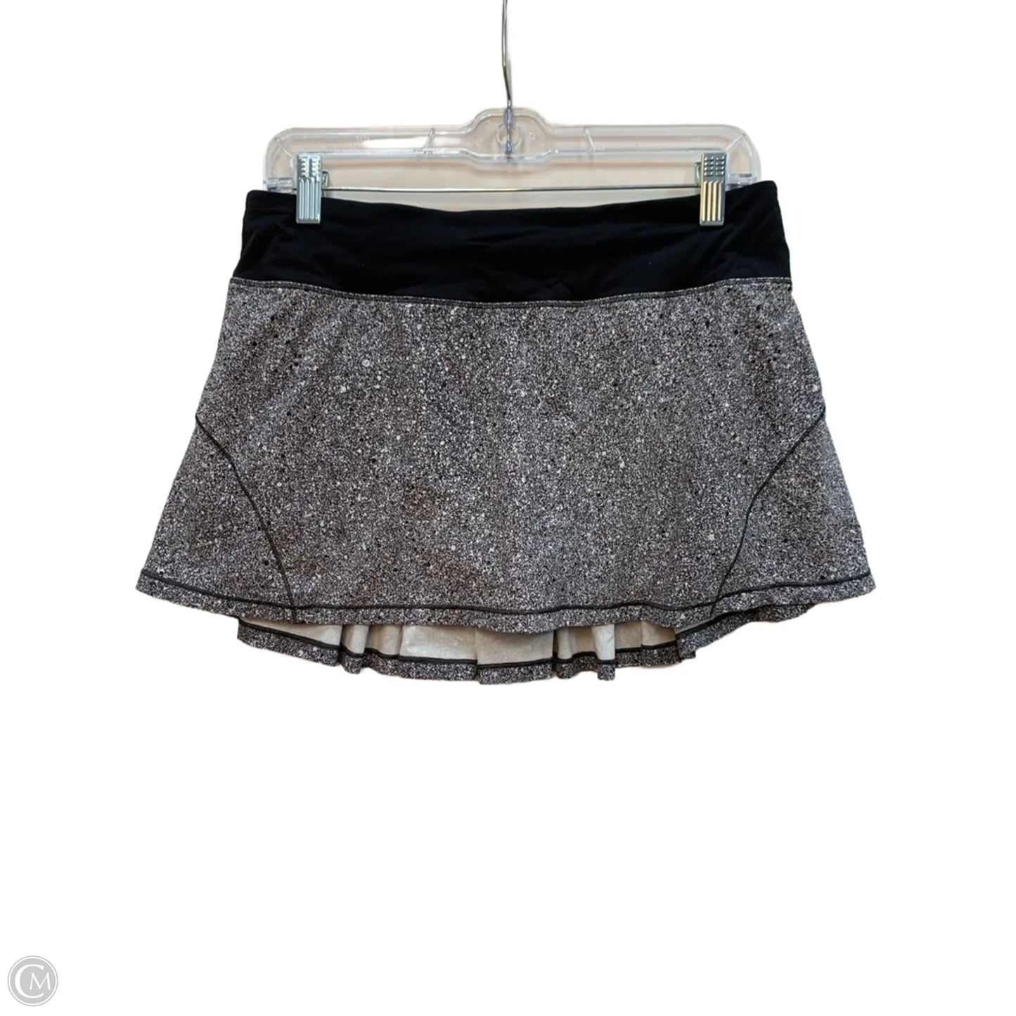 Athletic Skort By Lululemon In Grey, Size: 8