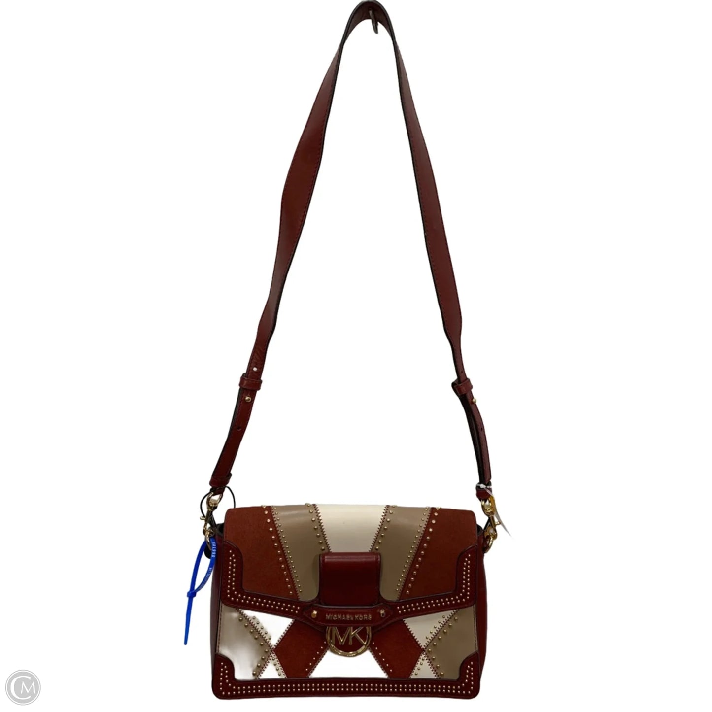 Crossbody Designer By Michael Kors, Size: Medium