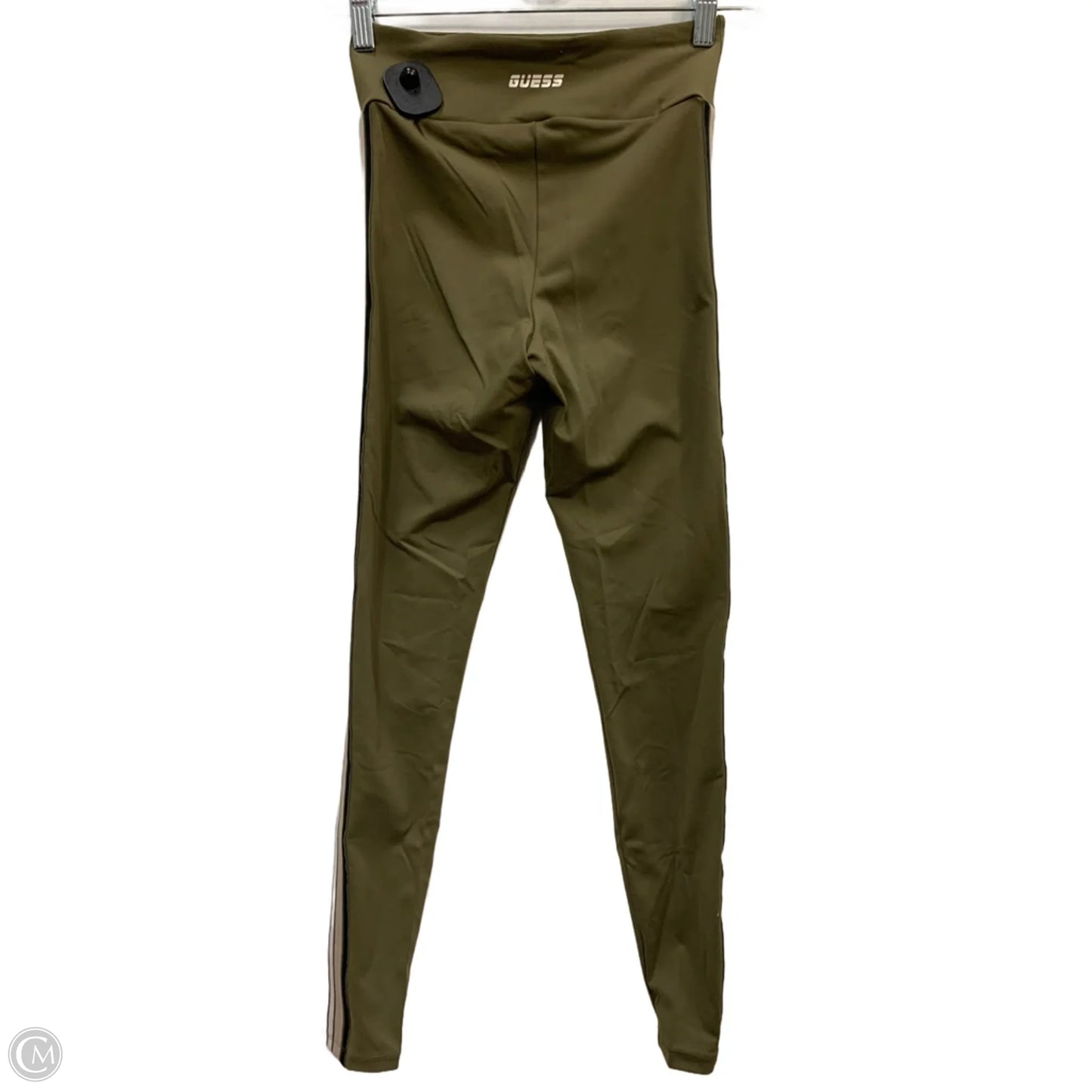 Athletic Leggings By Guess In Green, Size: Xs