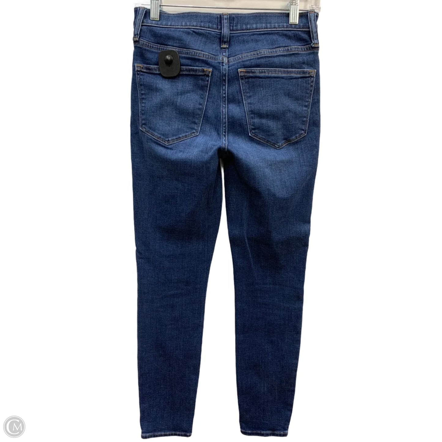 Jeans Skinny By J. Crew In Blue Denim, Size: 0