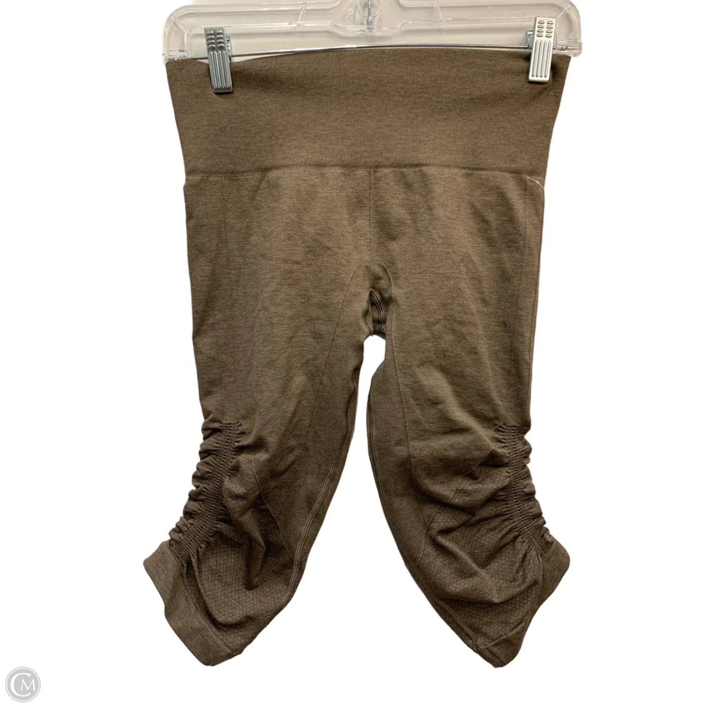 Athletic Capris By Lululemon In Brown, Size: 6