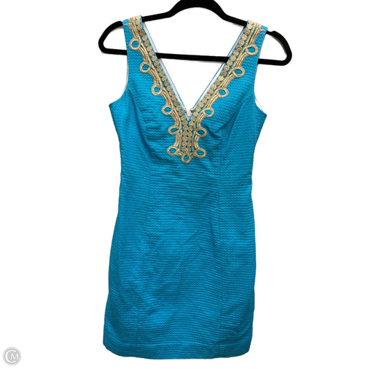 Dress Designer By Lilly Pulitzer In Blue, Size: 2