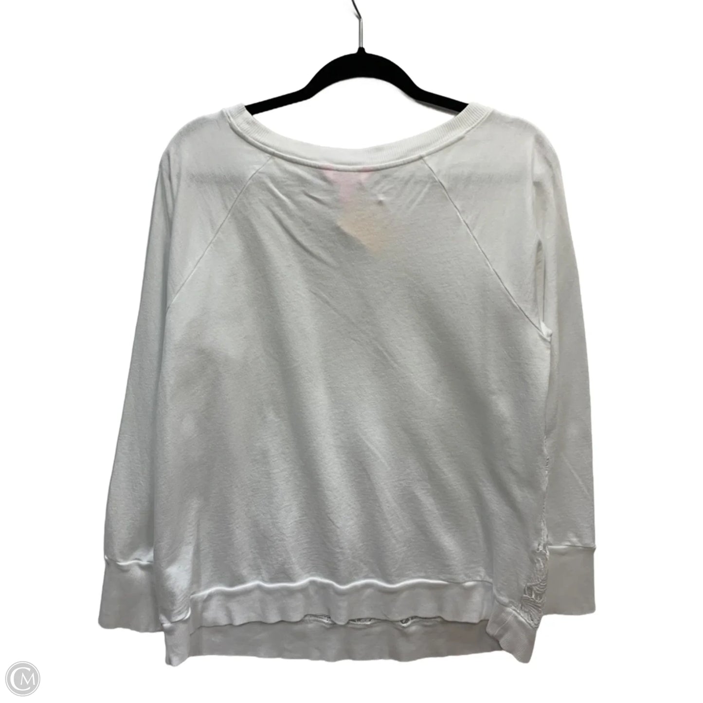 Sweatshirt Designer By Lilly Pulitzer In White, Size: L