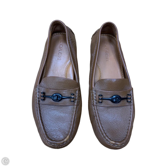 Shoes Designer By Coach In Brown, Size: 10