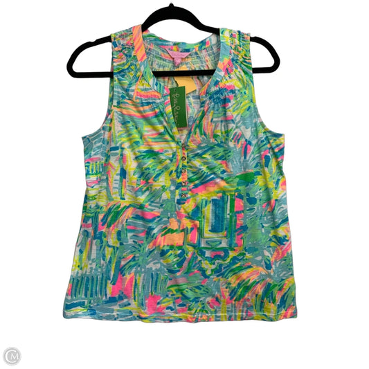 Tank Top Designer By Lilly Pulitzer In Multi-colored, Size: M