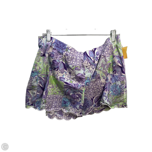 Shorts Designer By Lilly Pulitzer In Purple, Size: Xl