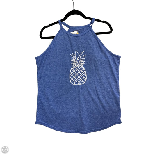 Tank Top By Clothes Mentor In Blue, Size: Xl