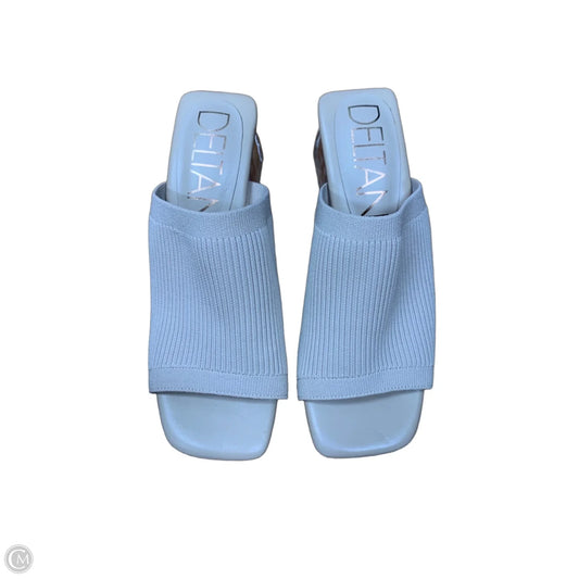 Sandals Heels Block By Clothes Mentor In Pink, Size: 6.5