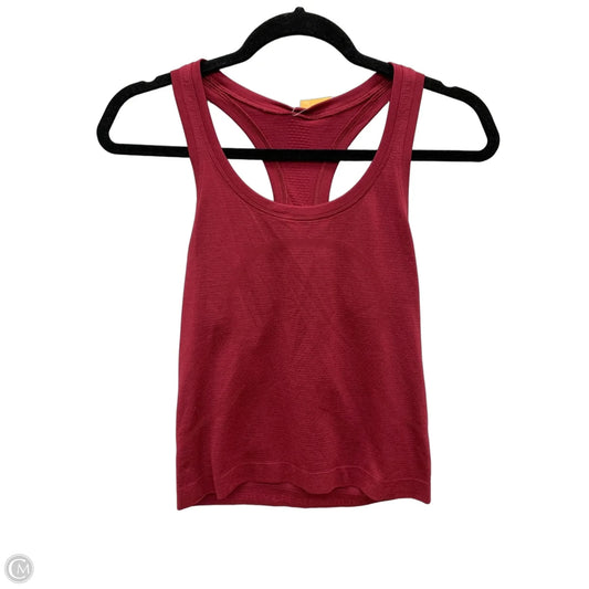 Athletic Tank Top By Lululemon In Maroon, Size: S