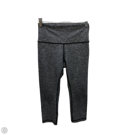 Athletic Leggings By Lululemon In Grey, Size: 6