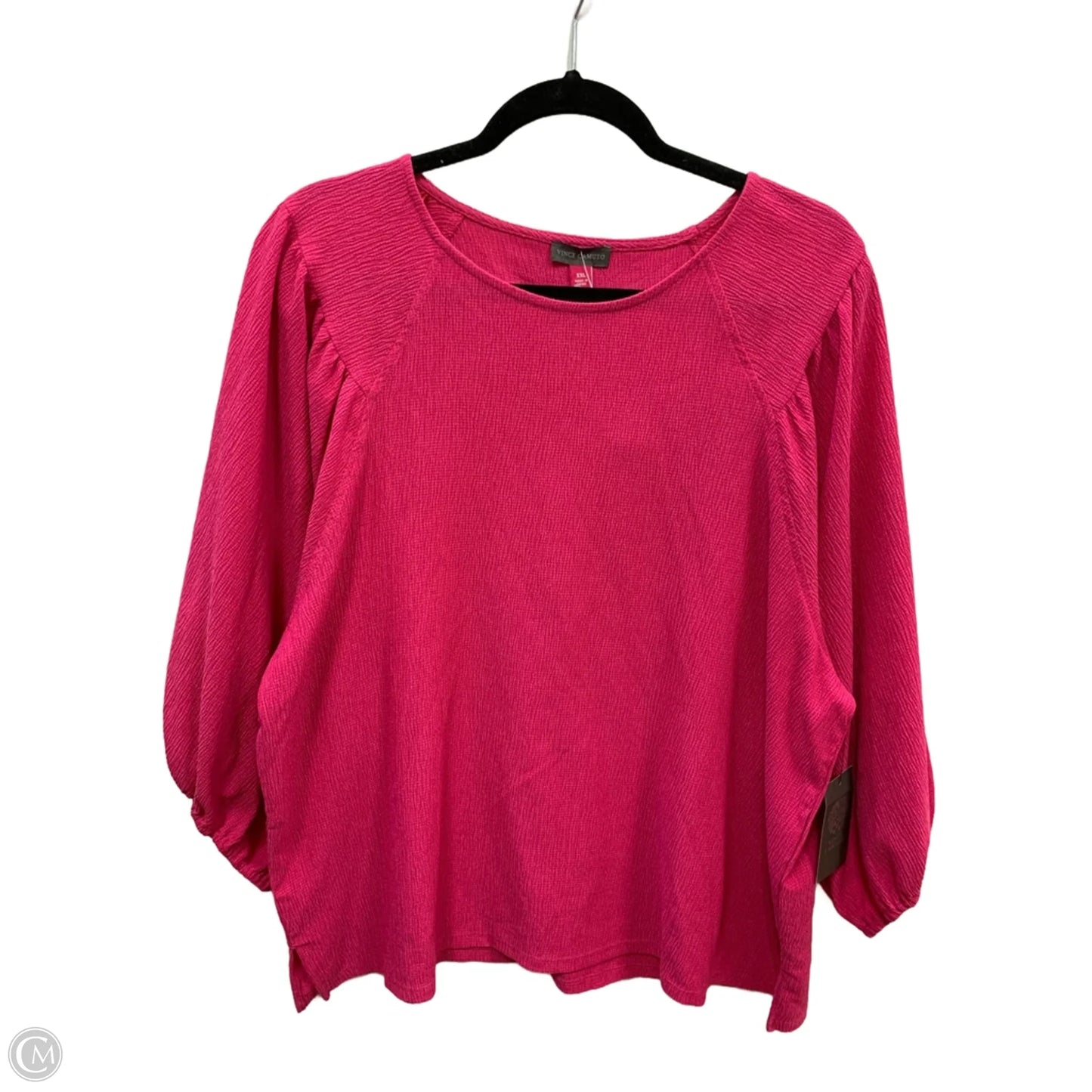Top Long Sleeve By Vince Camuto In Pink, Size: Xxl