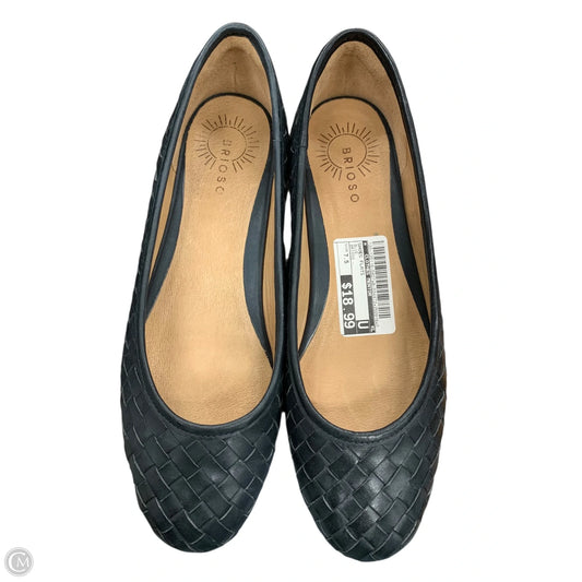 Shoes Flats By Clothes Mentor In Blue, Size: 7.5