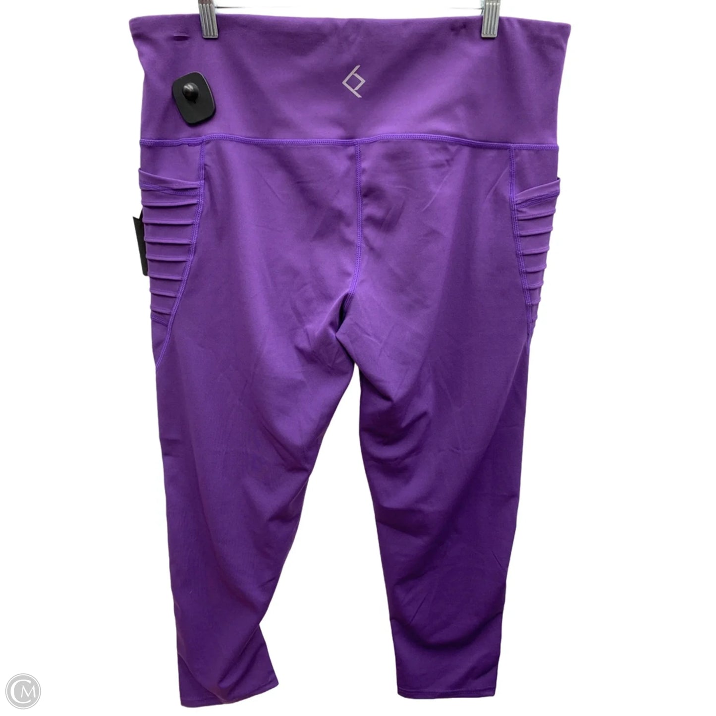 Athletic Leggings Capris By Clothes Mentor In Purple, Size: 3x