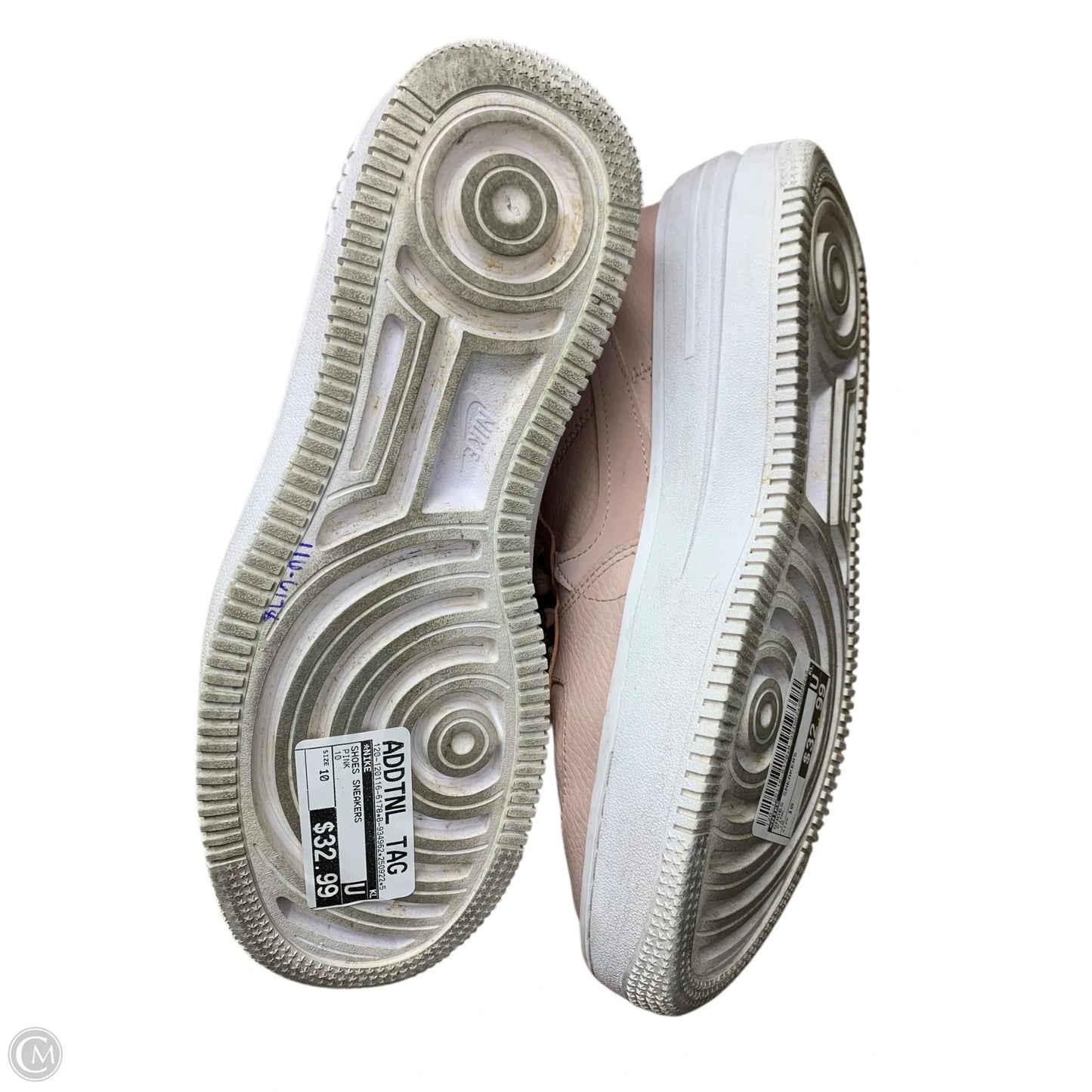 Shoes Sneakers By Nike In Pink, Size: 10