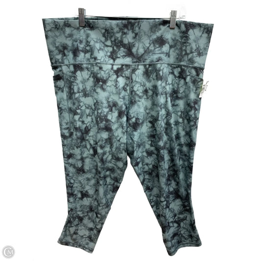 Athletic Leggings By Athleta In Teal, Size: 3x