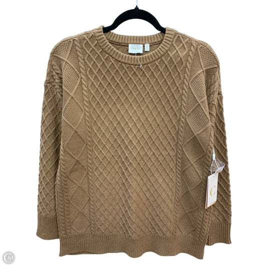 Sweater By Cyrus In Tan, Size: Xs