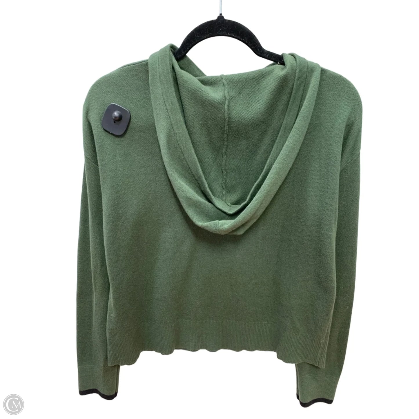 Sweatshirt Hoodie By Evereve In Green, Size: S
