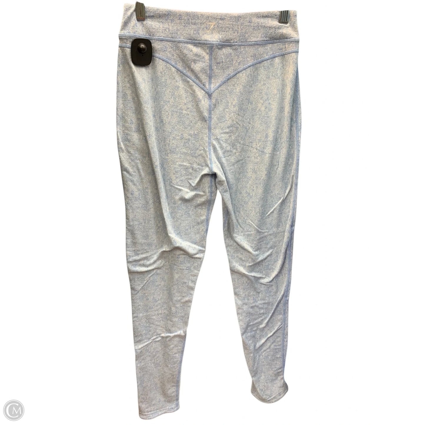 Athletic Leggings By Gym Shark In Blue, Size: L