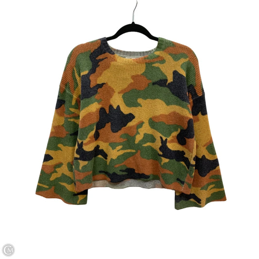 Sweater By Madewell In Camouflage Print, Size: Xxs