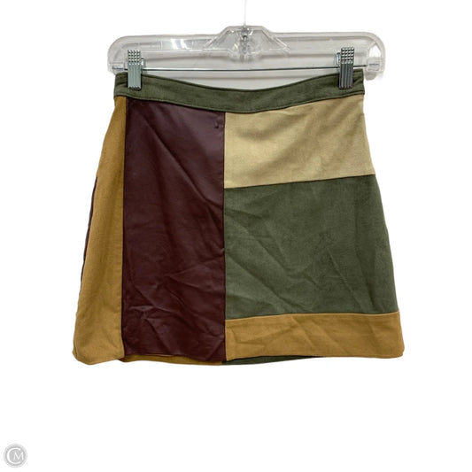 Skirt Mini & Short By Abercrombie And Fitch In Multi-colored, Size: 2