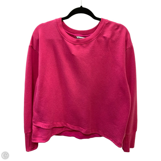 Sweatshirt Crewneck By Athleta In Pink, Size: Xl