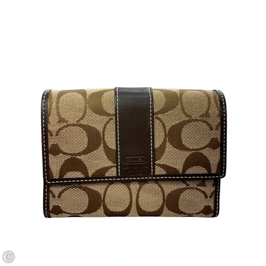 Wallet Designer By Coach, Size: Medium