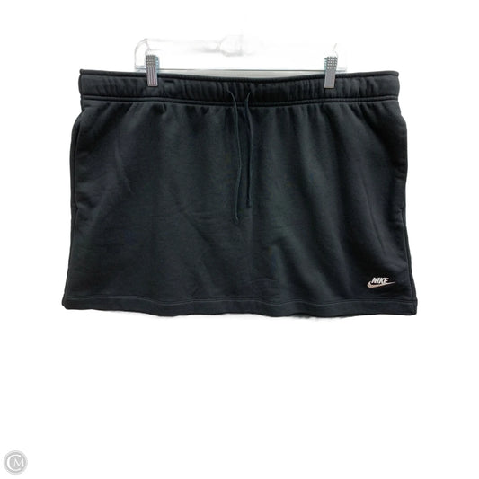 Skirt Mini & Short By Nike In Black, Size: Xxl
