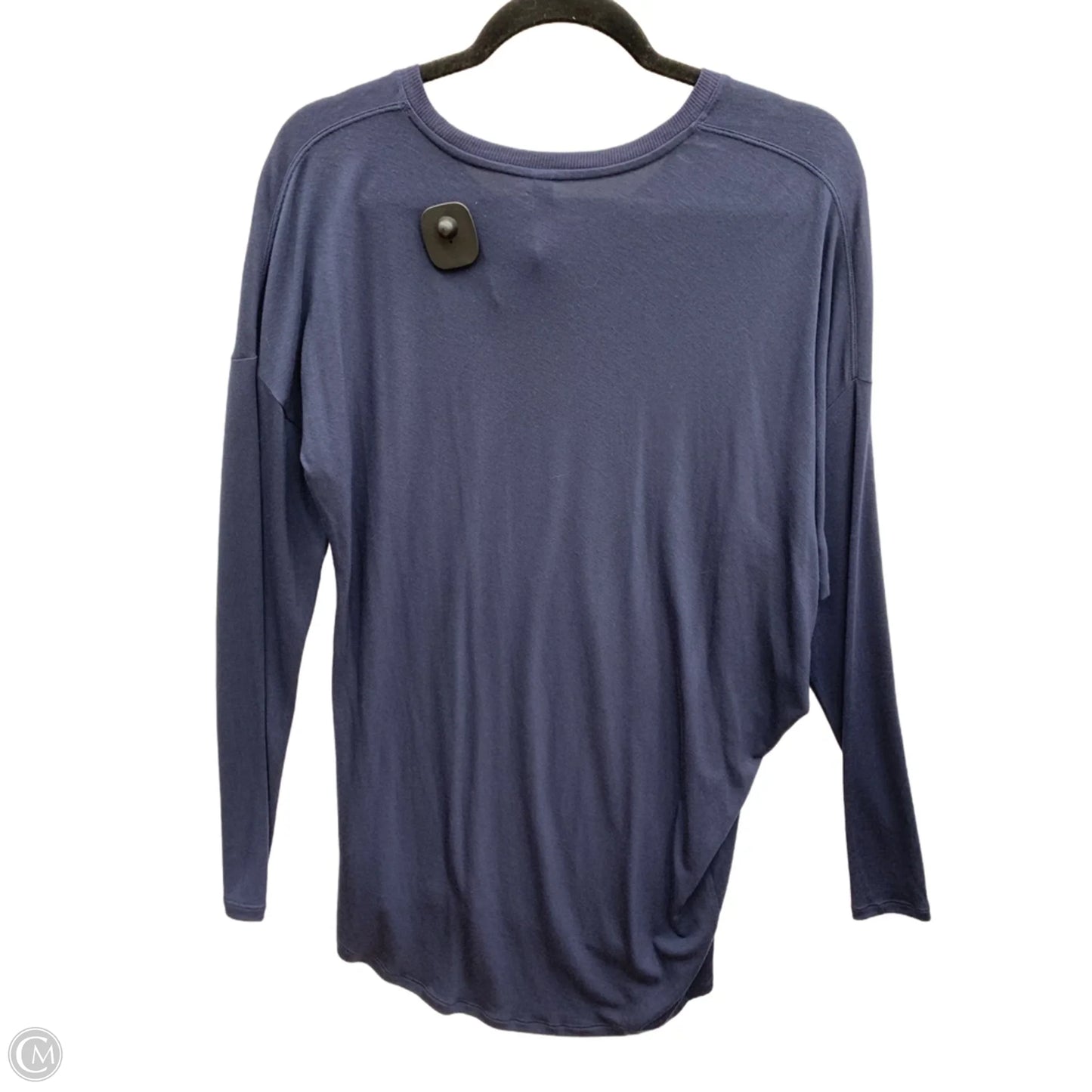 Top Long Sleeve By Athleta In Navy, Size: M