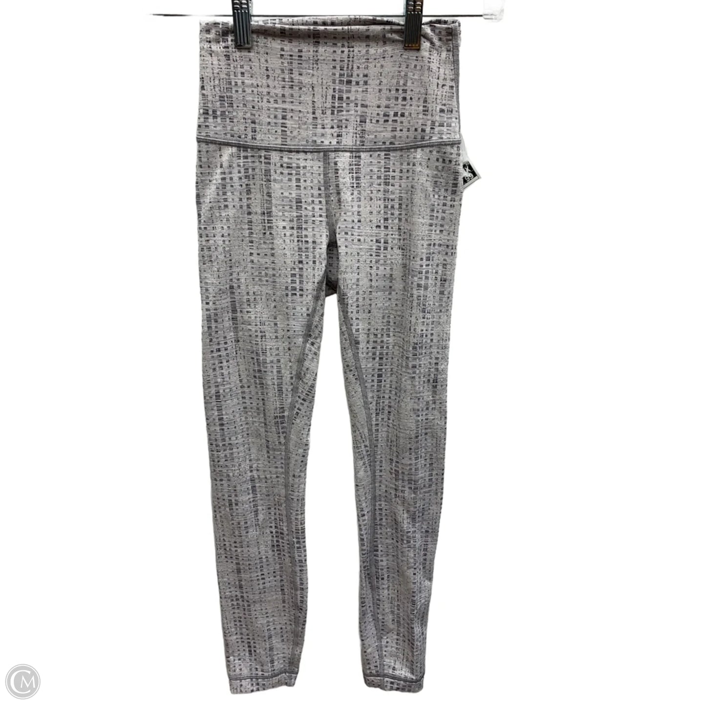 Athletic Leggings By Lululemon In Grey, Size: 0
