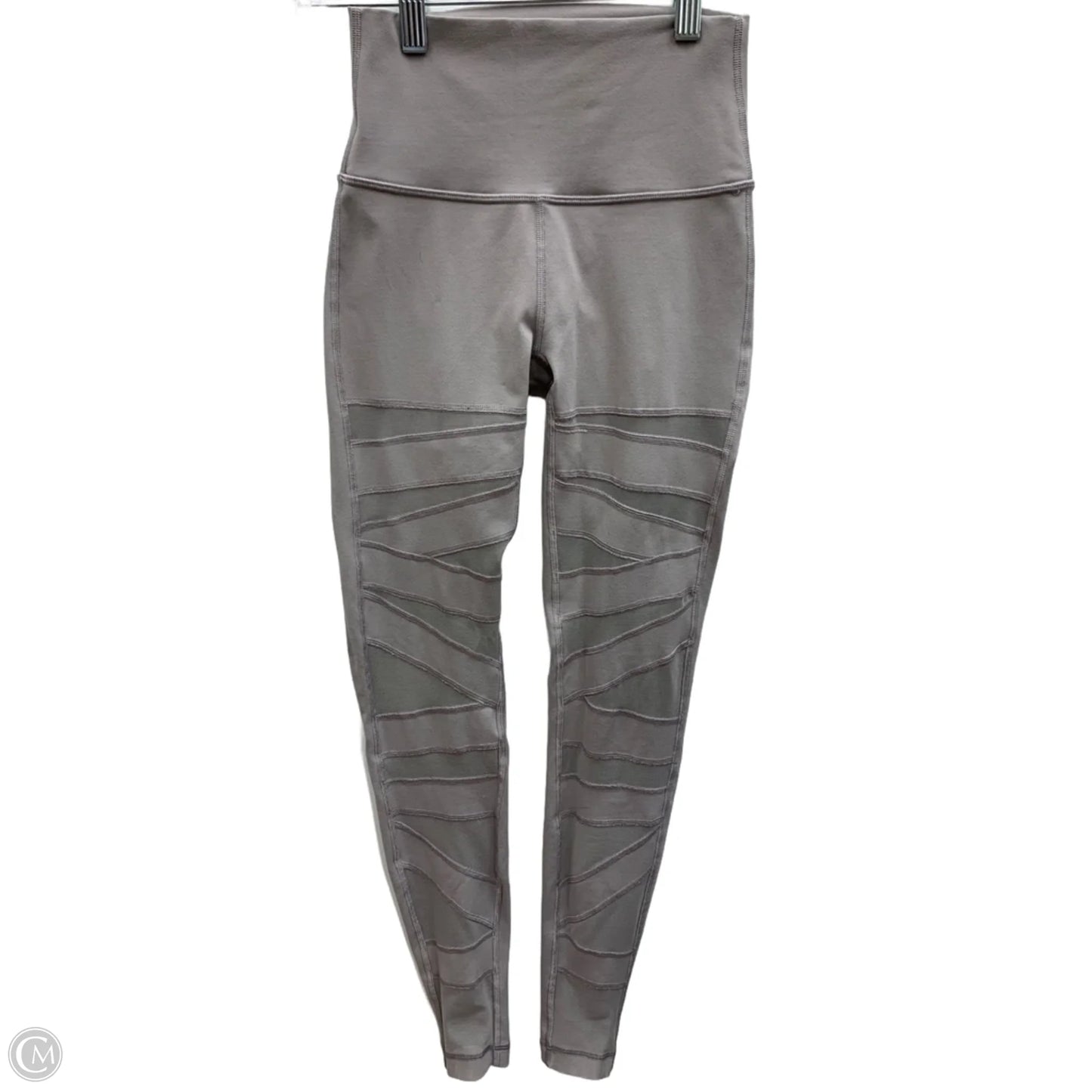 Athletic Leggings By Lululemon In Grey, Size: 4