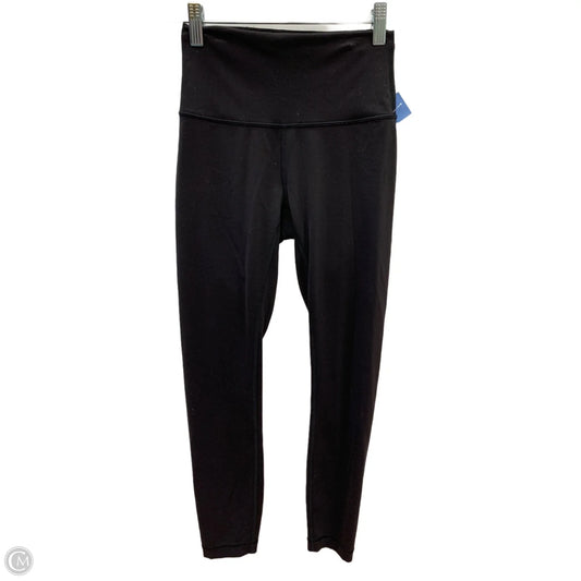 Athletic Leggings By Lululemon In Black, Size: 4