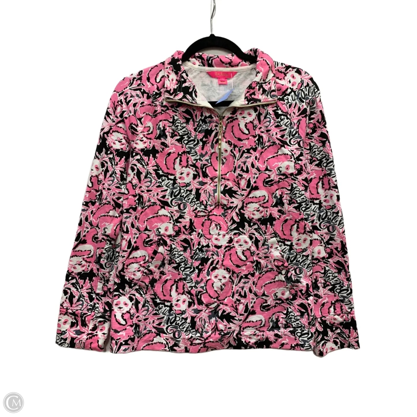 Top Long Sleeve Designer By Lilly Pulitzer In Floral Print, Size: S