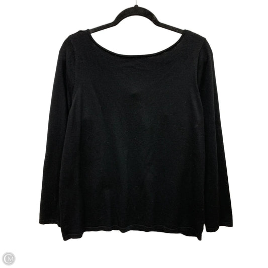 Top Long Sleeve Designer By Lilly Pulitzer In Black, Size: Xl
