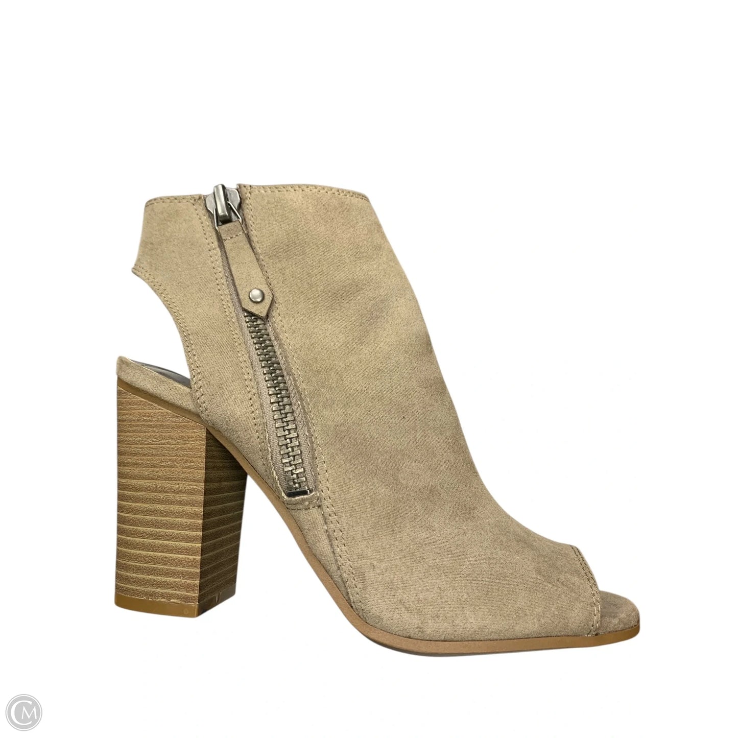 Shoes Heels Block By Madden Girl In Tan, Size: 7